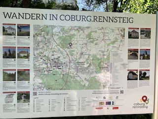 diverse Wander- und Besichtigungsmöglichkeiten