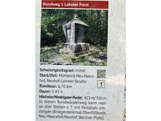 schöne Rundwege direkt ab Haustür