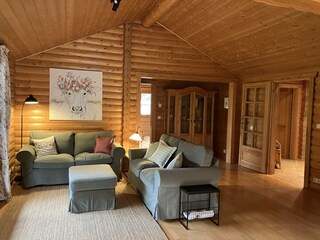 gemütliche Sitzgruppe im Wohnbereich