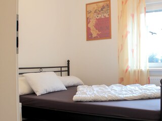 zweites Schlafzimmer / kleines Schlafzimmer für 2 Pers.