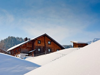 Ferienhaus Knor / Nordansicht
