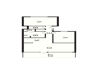 Vakantiehuis Ebeltoft Grondplan 5