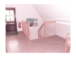 Ausgang auf die Terrasse