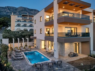 Appartement Tucepi Buitenaudio-opname 17