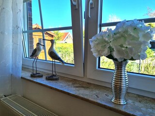 Maritimer Ausblick ins Grüne