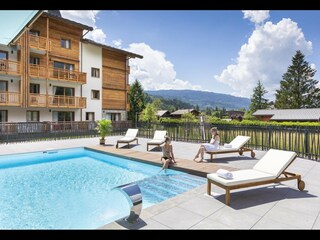 Apartment Samoëns Außenaufnahme 2