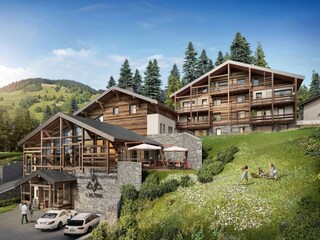 Appartement Megève Buitenaudio-opname 1