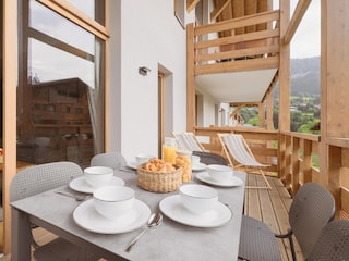 Appartement Megève Buitenaudio-opname 6