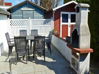 Ferienhaus Burg auf Fehmarn Außenaufnahme 2