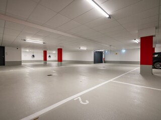 Tiefgarage mit Ladefunktion
