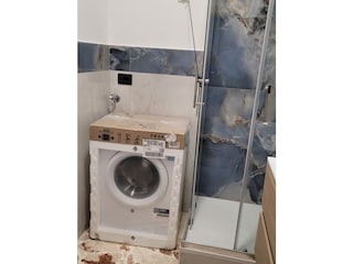 Waschmaschine zweiter Stock