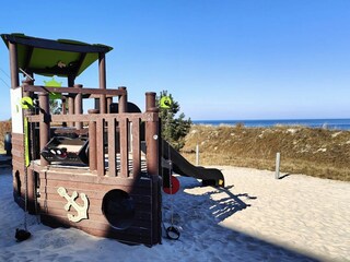 Spielplatz auf der Düne