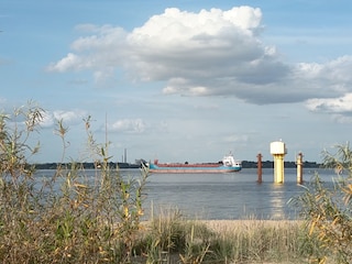 Der Elbstrand bei Krautsand