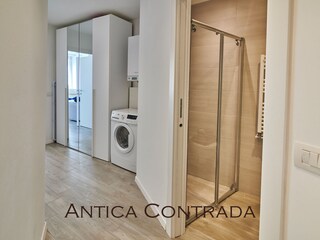 Corridor and washing machine