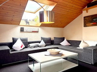 Sofalandschaft für entspannte Stunden