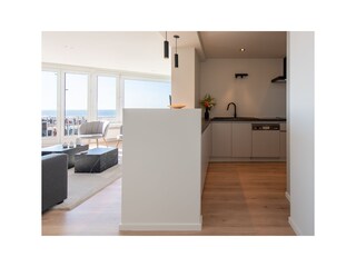 living room + open kitchen