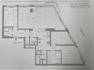 Ferienwohnung Ostende Grundriss 19