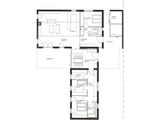 Casa de vacaciones Bias Plano de planta 22