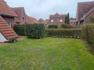 Große Rasenfläche