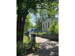 Straße zum Ferienhaus