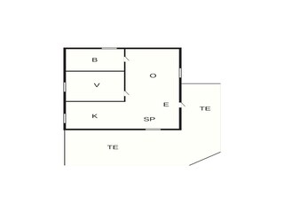 Maison de vacances Glommen Plan d'étage 7