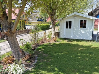 Gartenhäuschen mit Sromanschluss