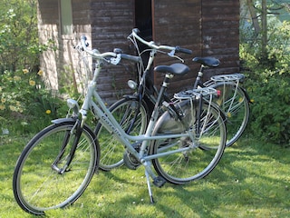 2 Fahrrädern zur Verfügung