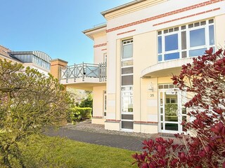 Balkon zur Gartenseite