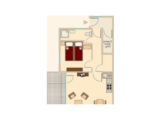 Ferienwohnung Born an der Darß Grundriss 27