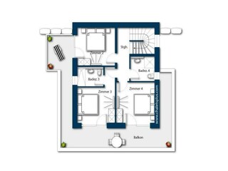 Parco vacanze Neukirchen am Großvenediger Pianta del piano 76