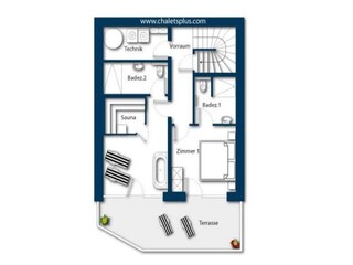 Vakantiepark Neukirchen am Großvenediger Grondplan 75