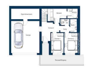 Holiday park Neukirchen am Großvenediger Floor Plan 54