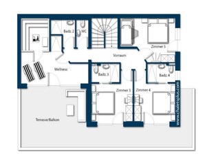 Holiday park Neukirchen am Großvenediger Floor Plan 52
