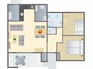 Bungalow Julianadorp Grundriss 26