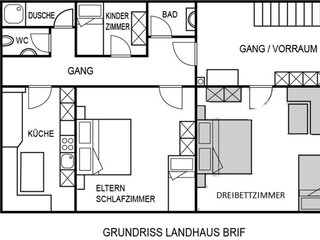 Grundriss Landhaus Brif