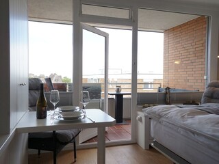 Appartement mit Balkon