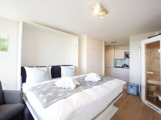 Appartement - Schlafbereich