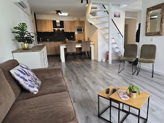 Wohnzimmer und Küche