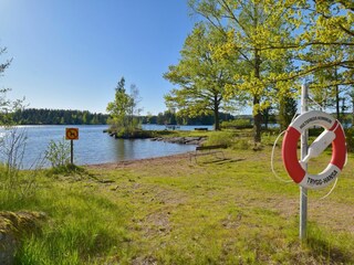 kinderfreundlicher, flacher Badestrand