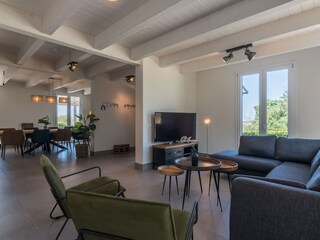 Villa Teresa - Living room with sofa and Tv area