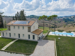 Villa Silvia - Luftaufnahme