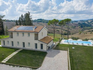 Villa Silvia - Luftaufnahme