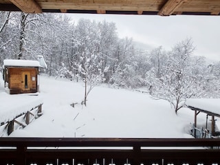 Nature Ski Lodge Sterwen sauna garden