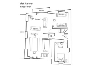 1st floor Nature Ski Lodge Sterwen