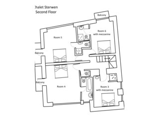 2d floor Nature Ski Lodge Sterwen