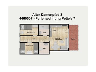 Appartement de vacances Borkum Enregistrement extérieur 4
