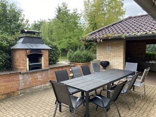 Terrasse mit Grill