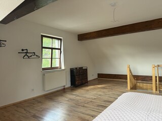 Ankleide im Schlafraum