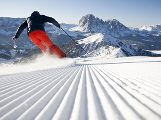 Skiing in Val Gardena
