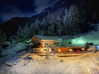 Winterwunderland im Mondschein
